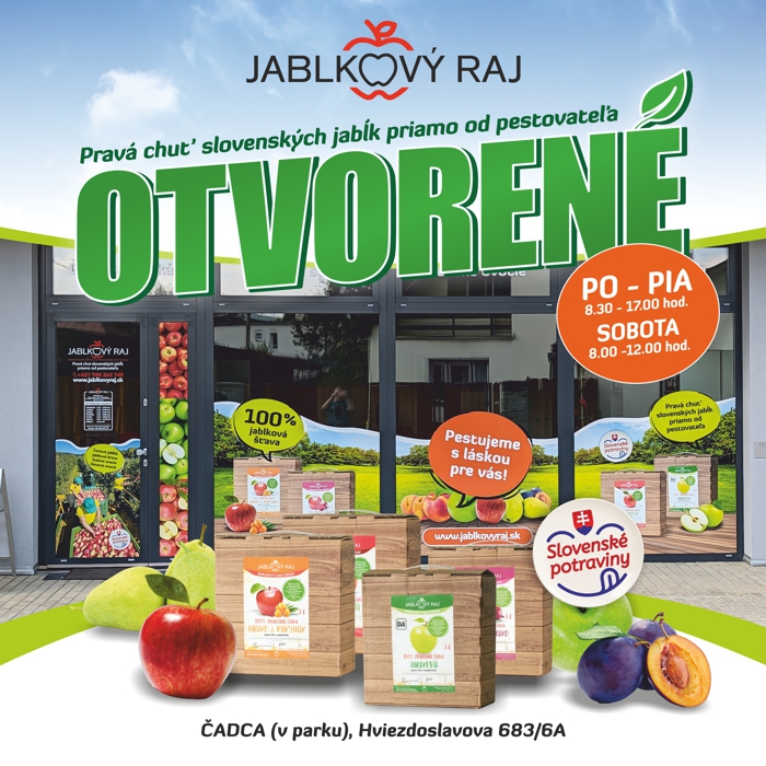 predajna jablkovy raj